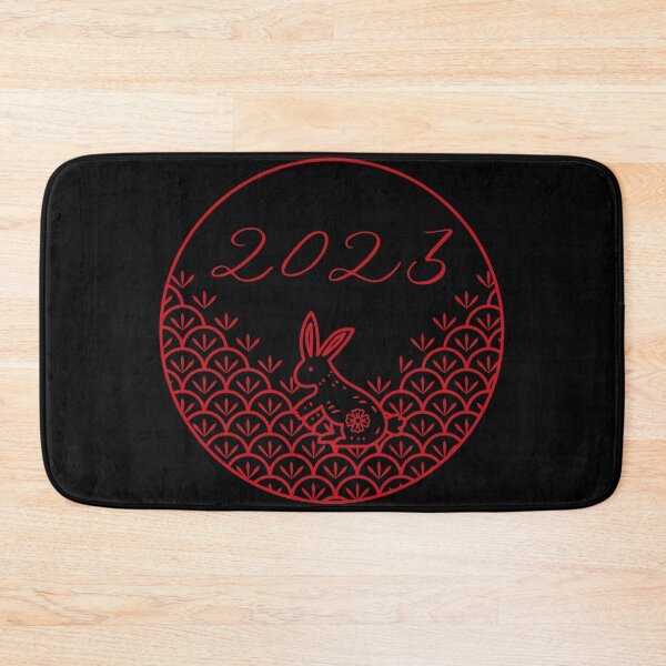 Item preview, Red Ring Rabbit Chinese New Year 2023 designed and sold by TajfunX.