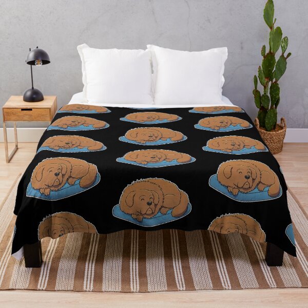 Item preview, Tibetan Mastiff Sleeping Dog designed and sold by DoggieDelights.