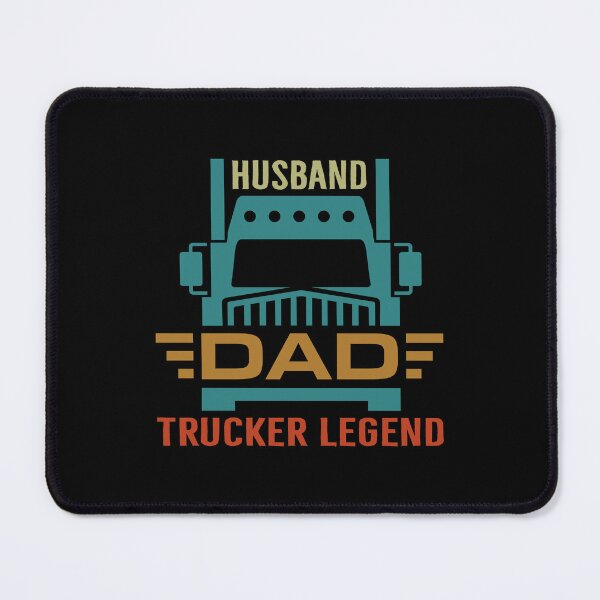 Item preview, HUSBAND DAD TRUCKER LEGEND designed and sold by Krmdesign.