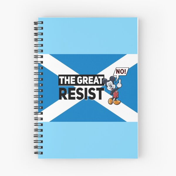 Item preview, THE GREAT RESIST SCOTTISH FLAG designed and sold by GraffitiBomberZ.