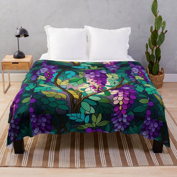 Item preview, Wisteria floral pattern #3 designed and sold by Christolamber.