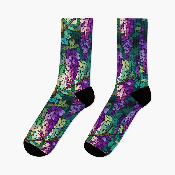 Item preview, Wisteria floral pattern #3 designed and sold by Christolamber.