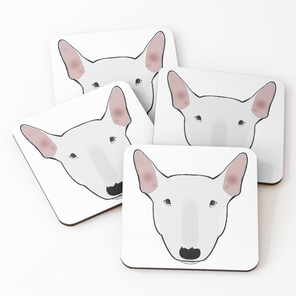Item preview, Bull Terrier dog face designed and sold by MaxFilms.
