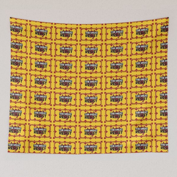 Item preview, THE GREAT RESIST SCOTTISH ROYAL BANNER designed and sold by GraffitiBomberZ.