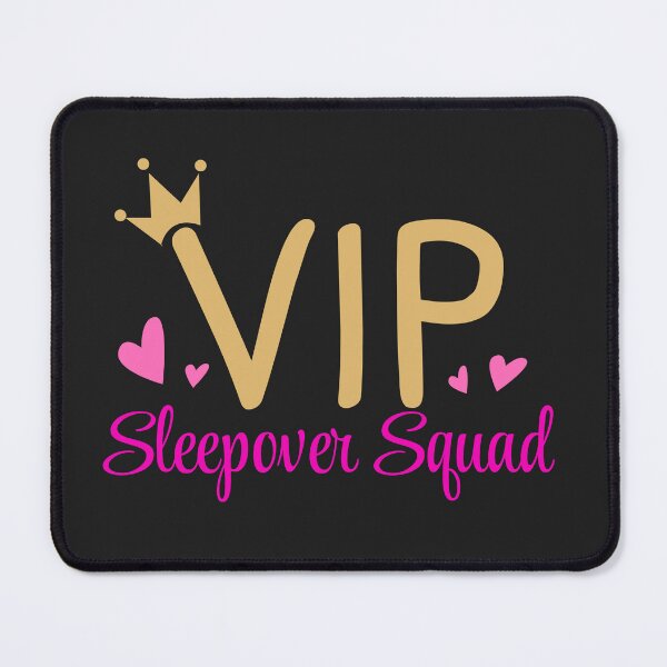 Item preview, VIP Sleepover Squad Slumber Party Pajamas designed and sold by BrightLightArts.