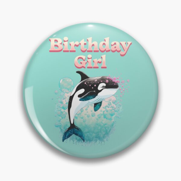 Item preview, Birthday Girl Orca  designed and sold by SilverAndGolden.