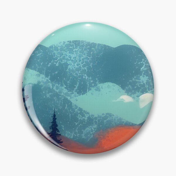 Item preview, Enhance Your Home with Our Stunning Minimalist Landscape Mountain Trees Prints designed and sold by supeart.
