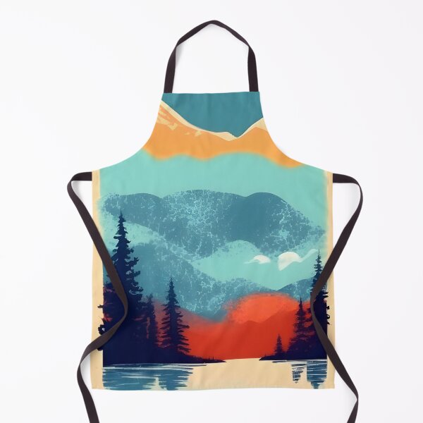Item preview, Enhance Your Home with Our Stunning Minimalist Landscape Mountain Trees Prints designed and sold by supeart.