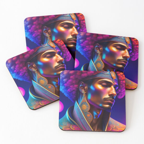 Item preview, Elegant Ai Generated Man Galaxy Gradient  designed and sold by DominicAi.