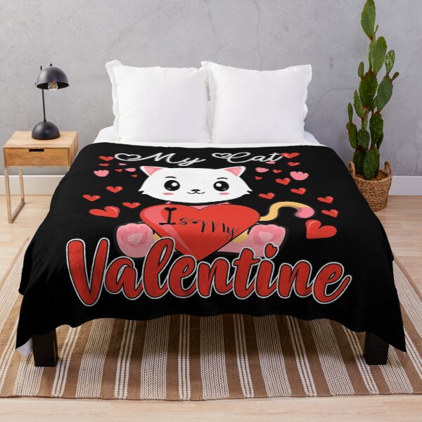 Item preview, My cat is my Valentine  designed and sold by MyLeoTee.