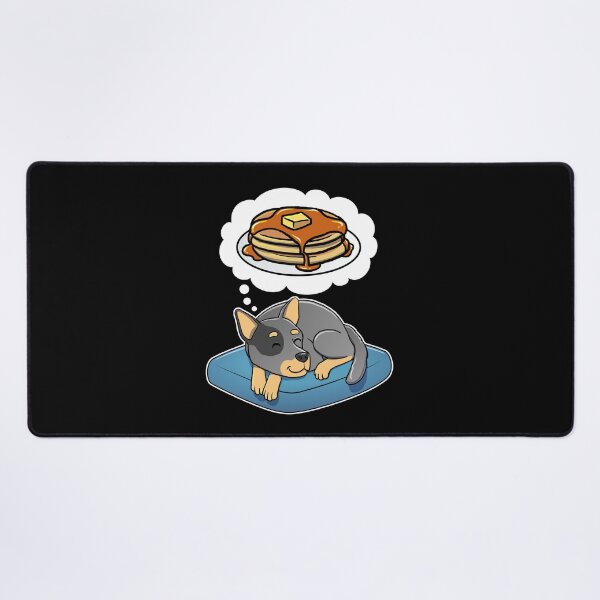 Item preview, Australian Cattle Dog dreaming about Pancakes designed and sold by DoggieDelights.