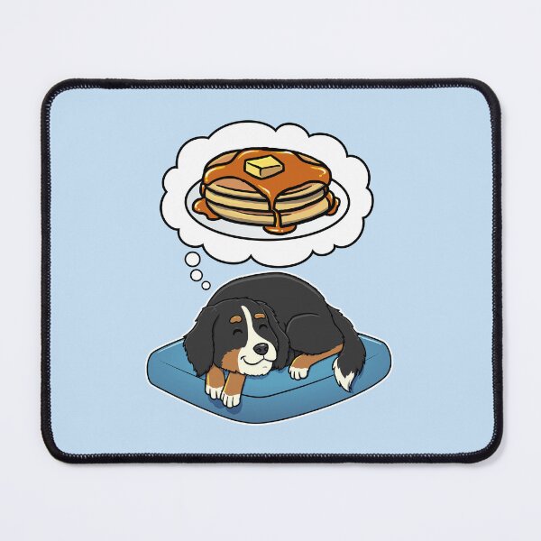 Artikelvorschau, Bernese Mountain Dog dreaming about Pancakes entworfen und verkauft von DoggieDelights.