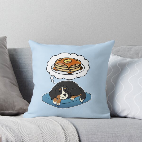 Artikelvorschau, Bernese Mountain Dog dreaming about Pancakes entworfen und verkauft von DoggieDelights.