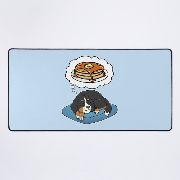 Artikelvorschau, Bernese Mountain Dog dreaming about Pancakes entworfen und verkauft von DoggieDelights.