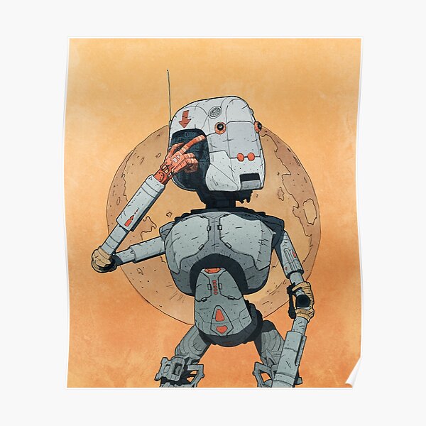 D3-RP Droid Poster