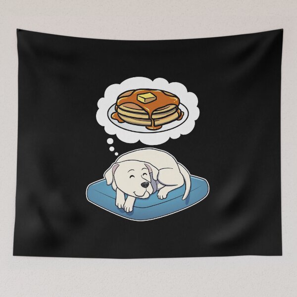 Artikelvorschau, Dogo Argentino dreaming about Pancakes entworfen und verkauft von DoggieDelights.