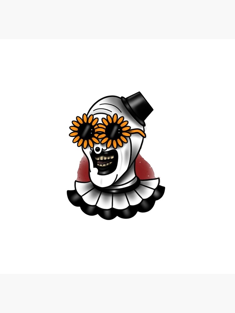 Art The Clown Terrifier 2 Sunflower Sunglasses Art Board Print For Sale By Brush Master