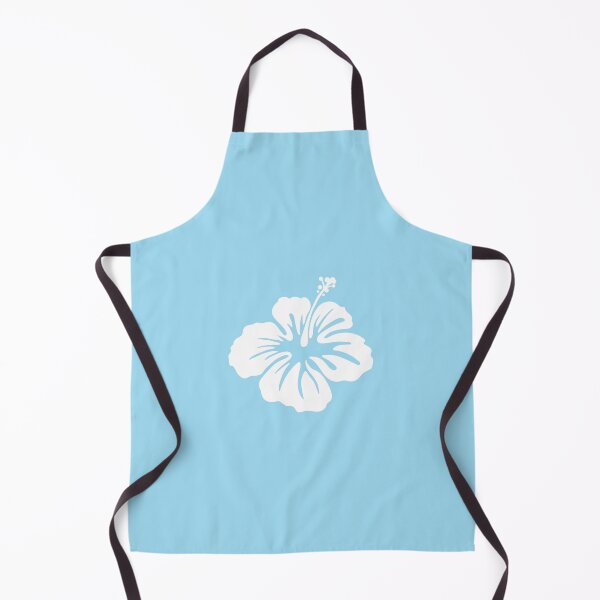 Item preview, White light blue hibiscus tropical coconut girl aesthetic iPhone case designed and sold by blomastudios.