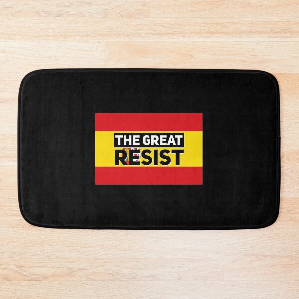 Item preview, THE GREAT RESIST SPANNISH FLAG designed and sold by GraffitiBomberZ.