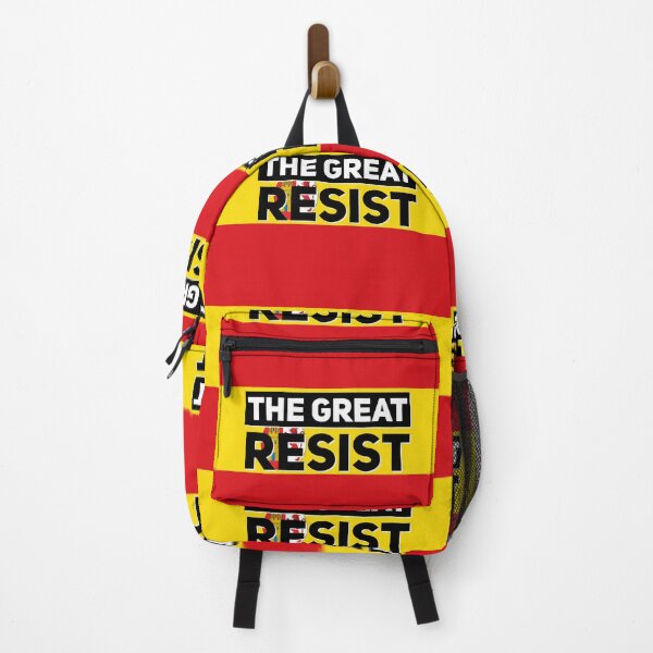 Item preview, THE GREAT RESIST SPANNISH FLAG designed and sold by GraffitiBomberZ.