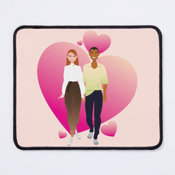 Item preview, interracial couple designed and sold by ladstudio.