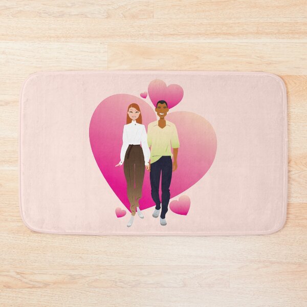 Item preview, interracial couple designed and sold by ladstudio.