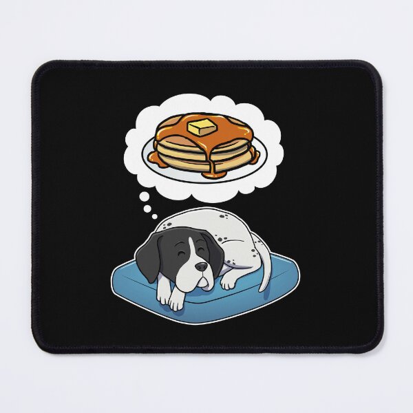 Item preview, English Pointer dreaming about Pancakes designed and sold by DoggieDelights.