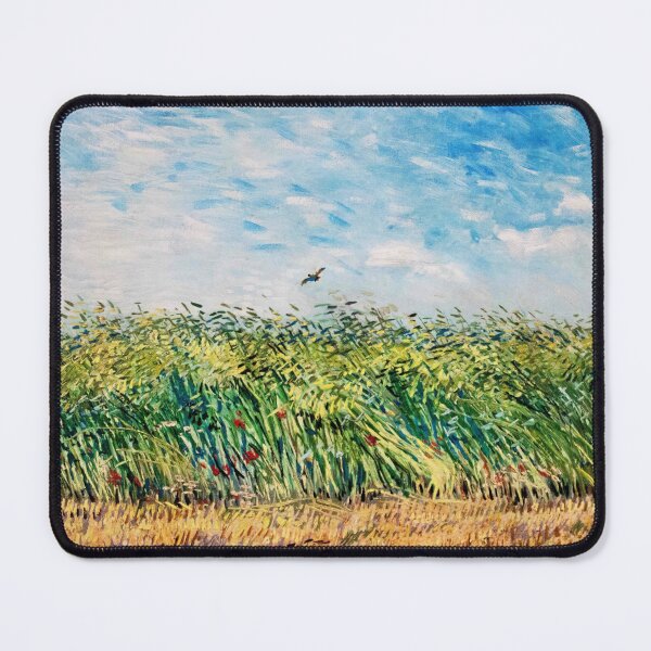 Item preview, Wheat Field with Lark - Vincent van Gogh Masterpiece designed and sold by EcoArtLab.