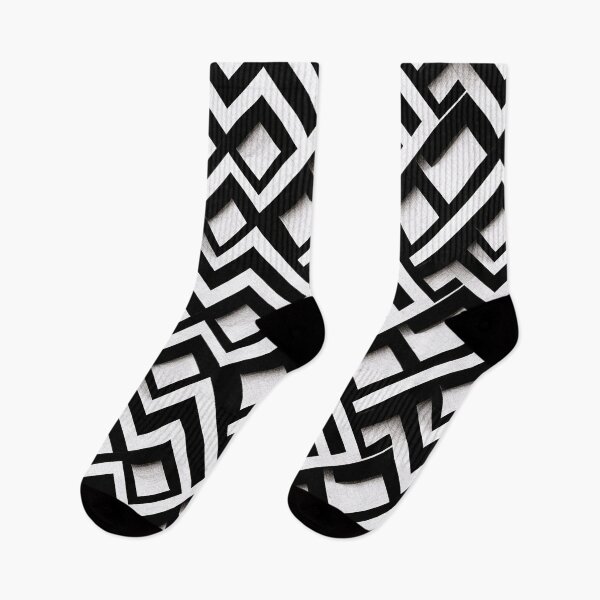 Item preview, Black And White Geometry  designed and sold by Vintagez 98.
