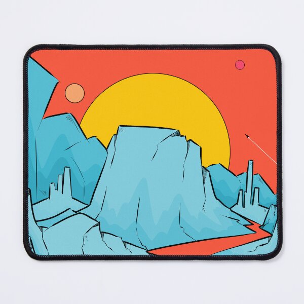 Item preview, Ice mountains of Mars designed and sold by Swadeillustrations.