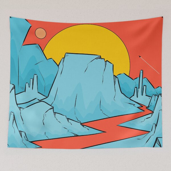 Item preview, Ice mountains of Mars designed and sold by Swadeillustrations.