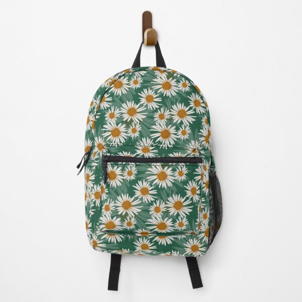 Item preview, Wild Daisies Flowers Green - Boho Floral designed and sold by susycosta.