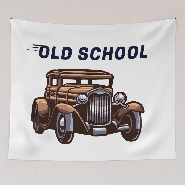 Item preview, Classic Car Illustration Design designed and sold by majnate.