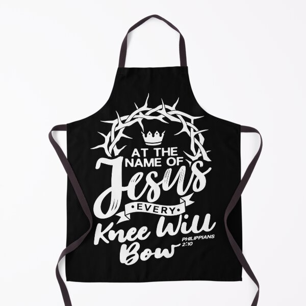Item preview, At The Name Of Jesus EVERY KNEE WILL BOW - Philippians 2:10 designed and sold by plushism.