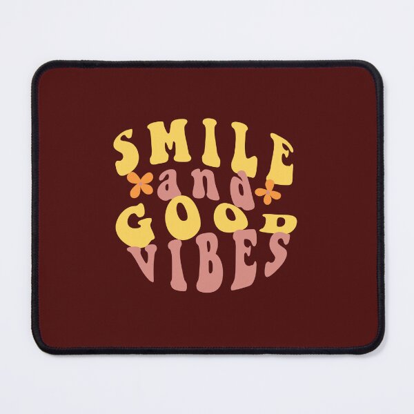 Item preview, Smile and good vibes quote groovy hippie designed and sold by Toronta.