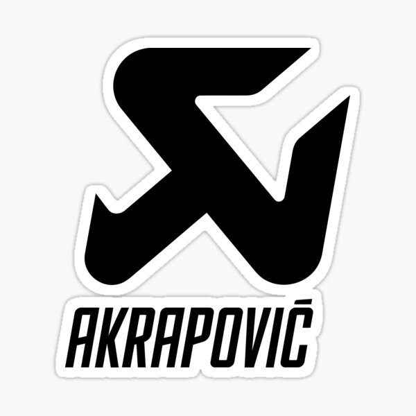 Sticker et autocollant Akrapovic