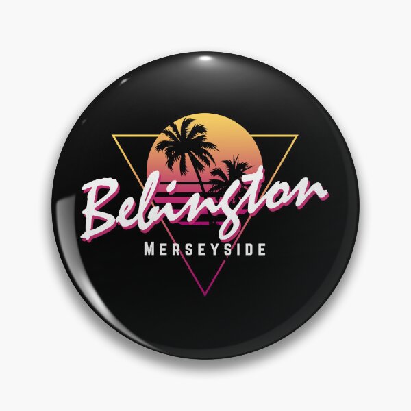 Item preview, Funny 80s Retro Sunset 'Bebington' Merseyside designed and sold by dinosareforever.