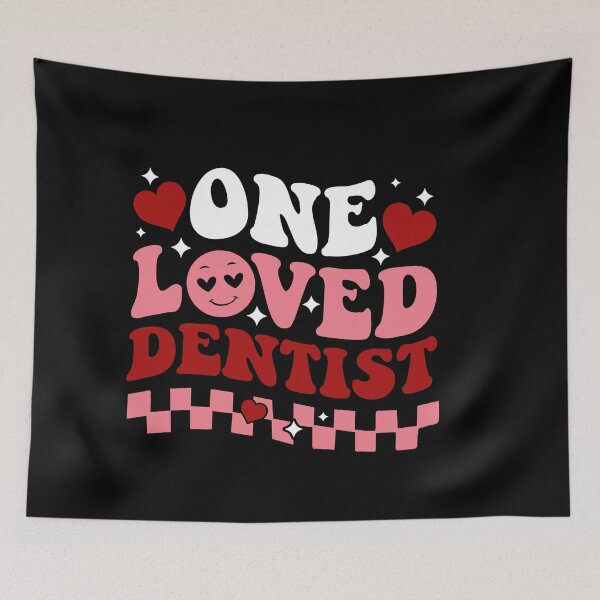 Item preview, Dentist Lover Quotes | One Loved  Dentist | Groovy Retro Dentist | Dentist Gift designed and sold by AMINE  ★★★★★.