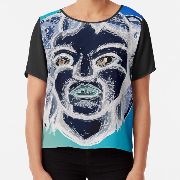 Finney( negative edition Chiffon Top