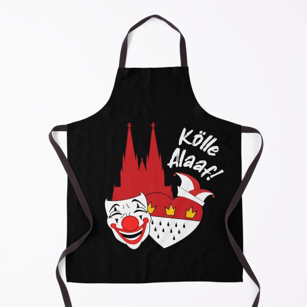 Item preview, Carnival costume Koelle Alaaf heart coat of arms designed and sold by Shirt-Expert.