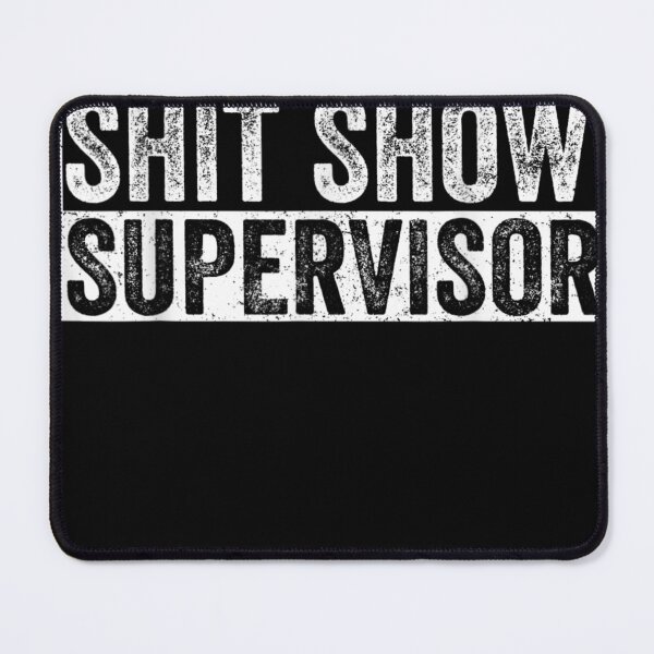 Item preview, Cool S.h.i.t Show Supervisor Hilarious Vintage For Adults designed and sold by TrendsDesign	 ⭐⭐⭐⭐⭐.