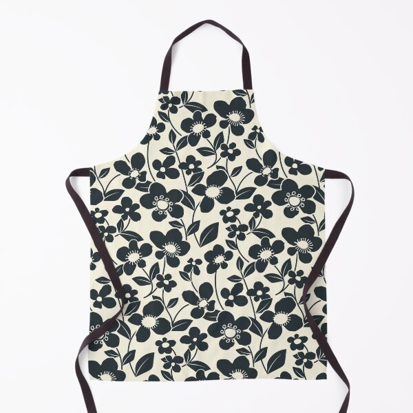 Item preview, Retro Flower Field - Cream designed and sold by appleyards.