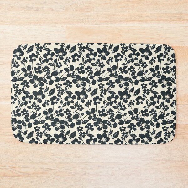 Item preview, Retro Flower Field - Cream designed and sold by appleyards.