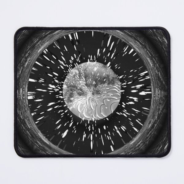 Item preview, View From The Spaceship In Black And White designed and sold by Roanemermaid.