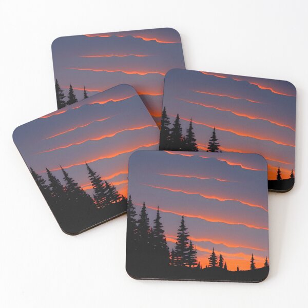 Item preview, Enhance Your Home with Our Beautiful Collection of Minimalist Landscape Sunrise View Prints designed and sold by supeart.