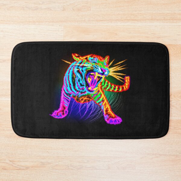 Item preview, fierce tiger attack - digital designed and sold by Jaroslav Hubert.