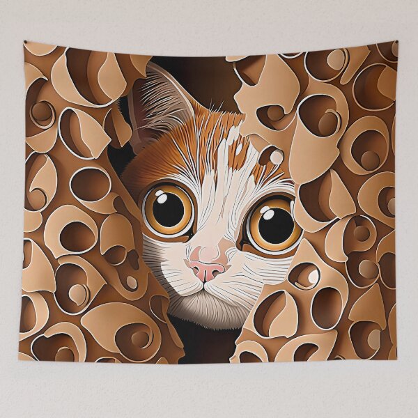 Item preview, peek a boo kitten designed and sold by WildPenDesign.