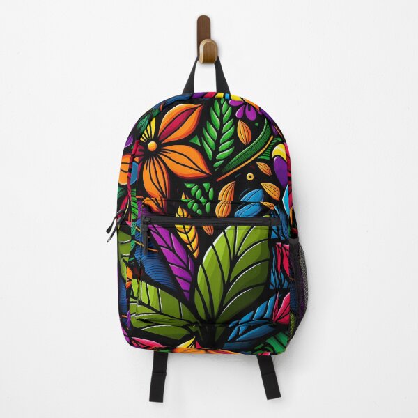 Item preview, Colourful bold tropical flower pattern #5 designed and sold by Christolamber.