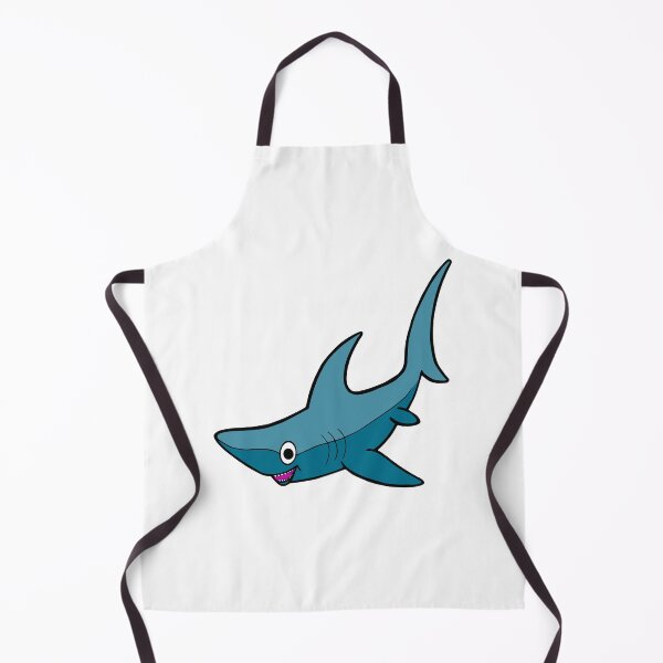 Item preview, Funny shark blue designed and sold by AmonRa16.
