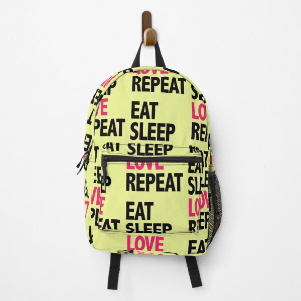 Item preview, Eat Sleep Love Repeat designed and sold by FASHIONGALLERIA.